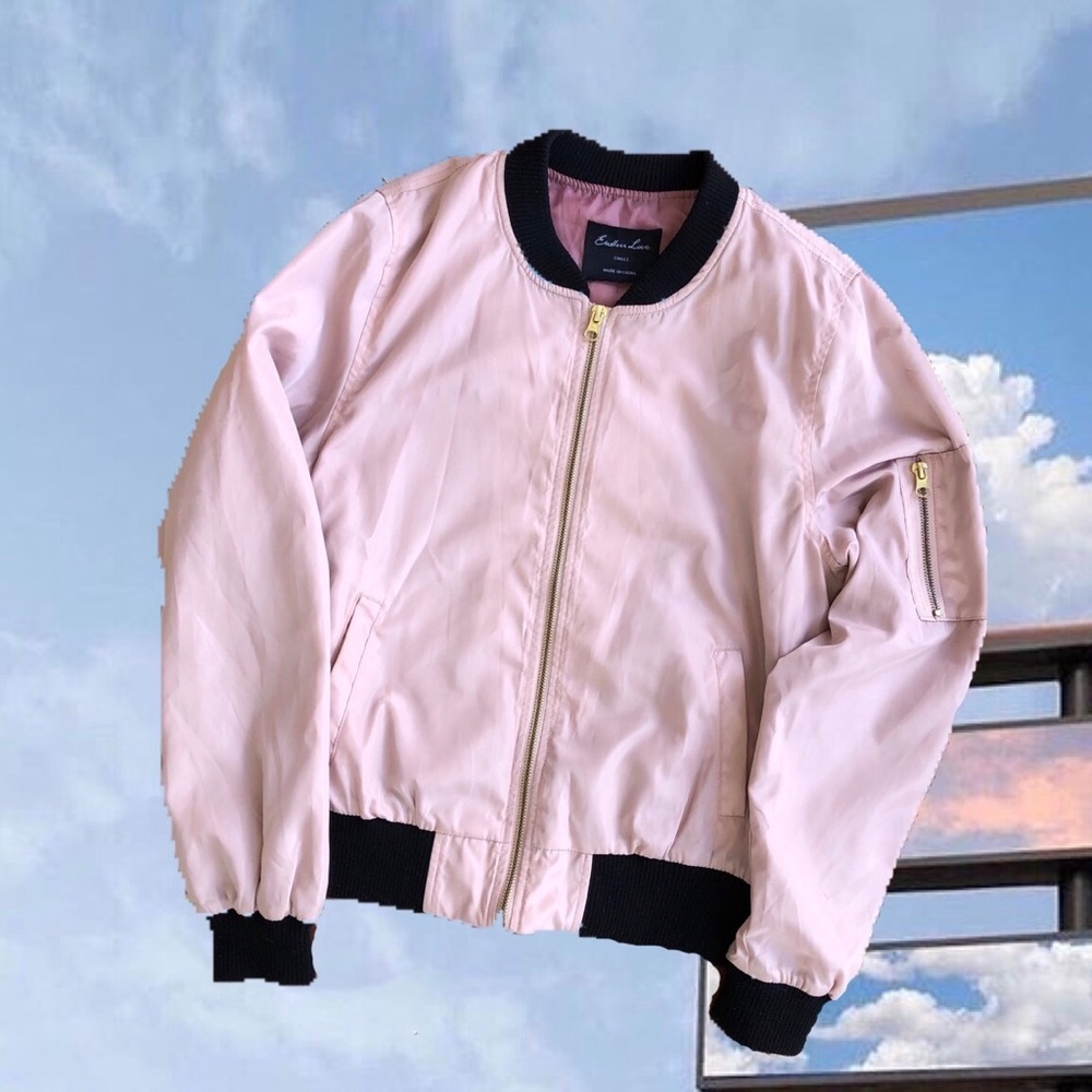 Pink Bomber Jacket